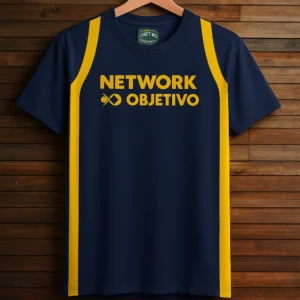 Camiseta Manga Curta Network Objetivo